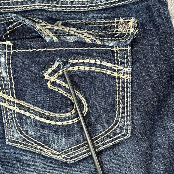 Silver Jeans Co. Women's Suki Surplus Bootcut Jeans Size W28/L30 - Picture 13 of 14